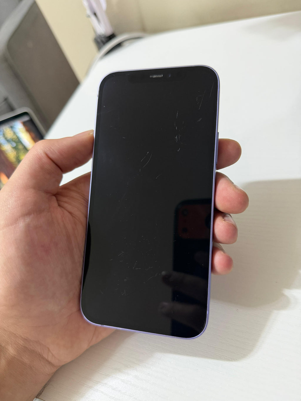 Apple iPhone 12 - 128 GB - Purple (Unlocked) - Very Good